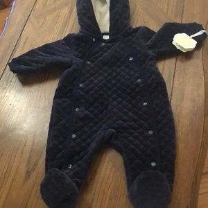 * Nordstrom baby fleece bunting BRAND NEW